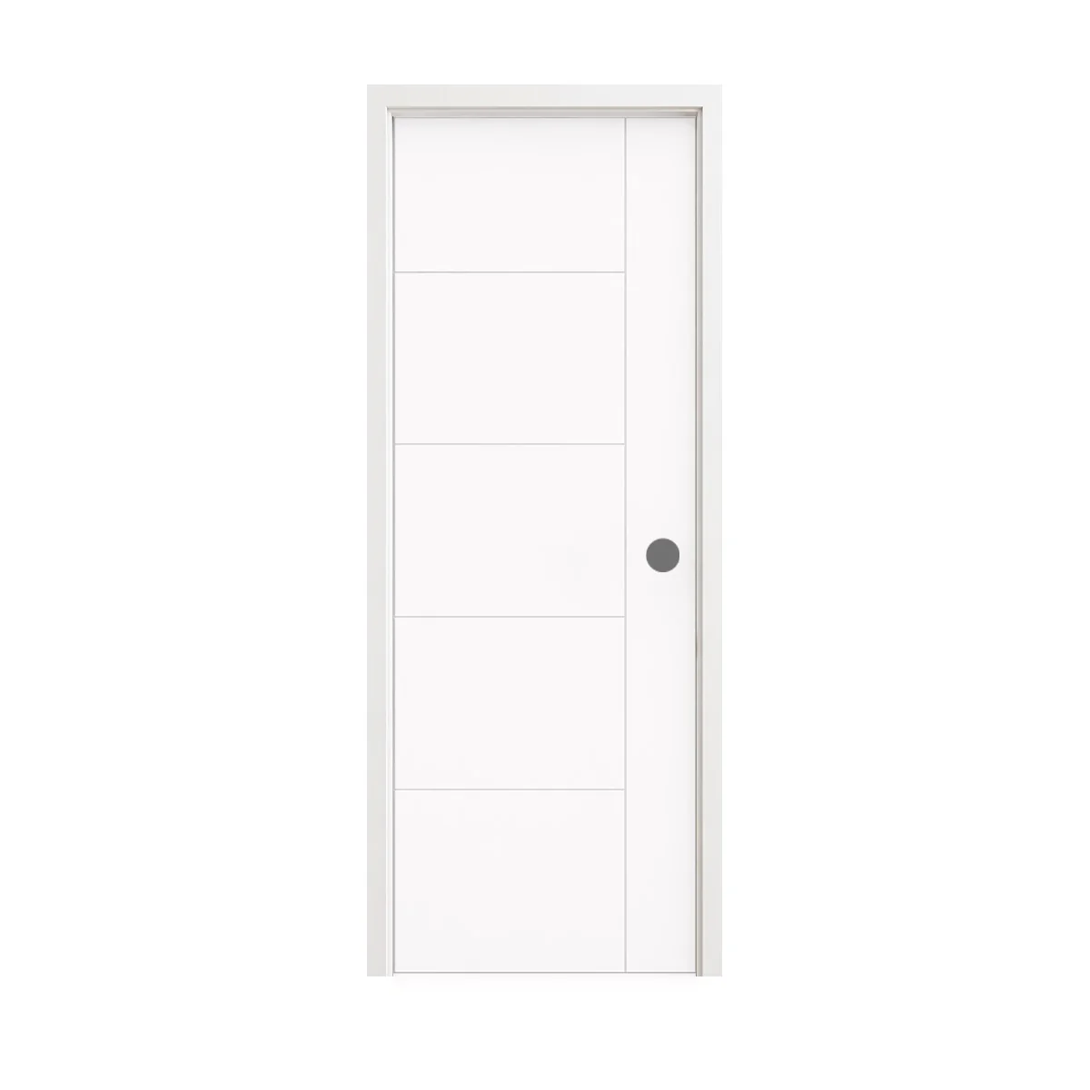 28 in. x 80 in. Berkley Honeycomb Core Primed White MDF Prehung Interior Door