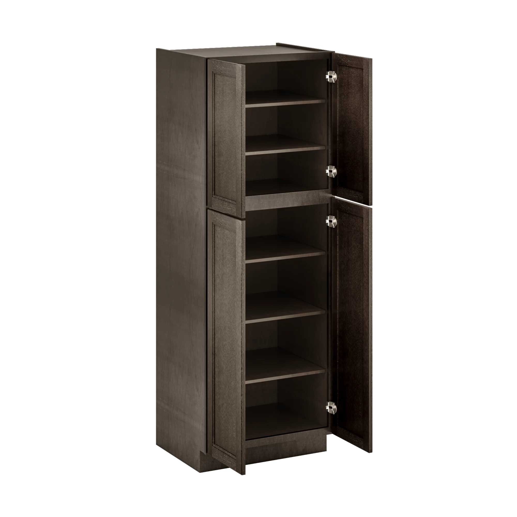 Utility Kitchen Cabinet U3084 Milan Slate 30"W x 84"H x 24"D - Image 4