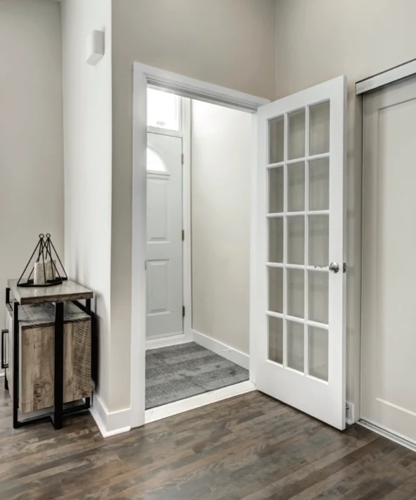 32 x 80 in. 15-Lite Clear Glass Primed MDF Interior Door Slab - Image 2