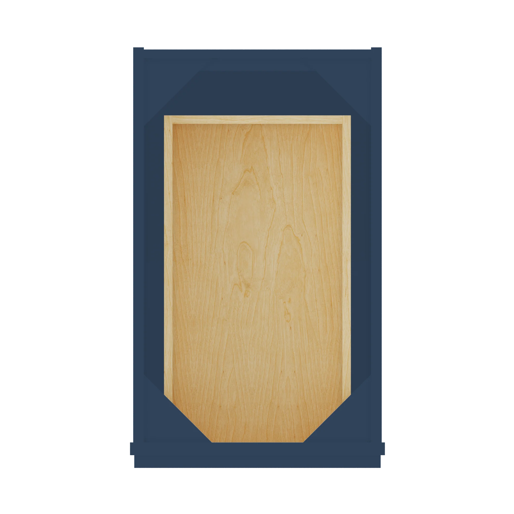Base Kitchen Cabinet B15 Danbury Blue LessCare 15 in. width 34.5 in. height 24 in. depth - Image 6