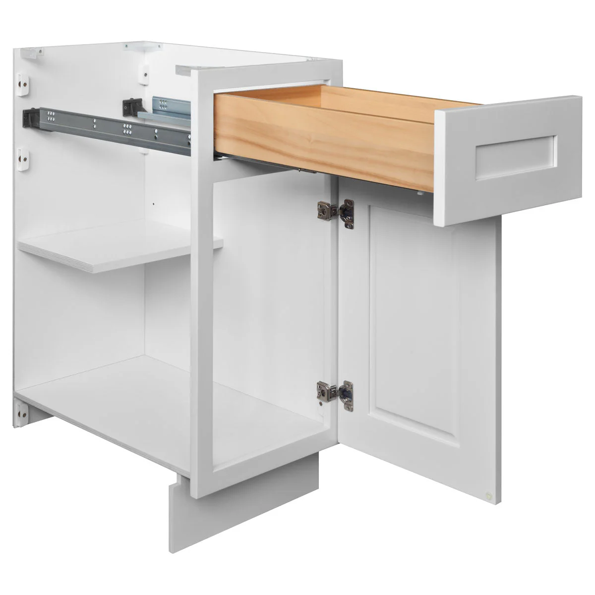 Base decorative door BDD24 Alpina White LessCare 22 1/2 in. width 28 5/8 in. height 3/4 in. depth - Image 4