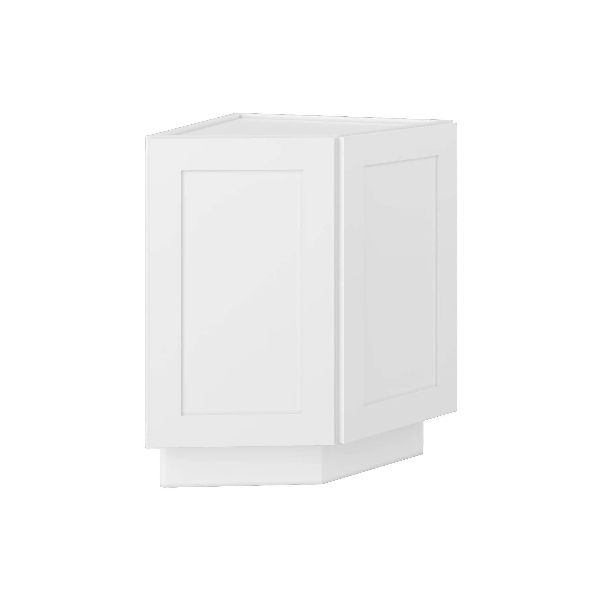 Base End Kitchen Cabinet BECF24 Alpina White LessCare 24 in. width 34.5 in. height 24 in. depth - Image 2