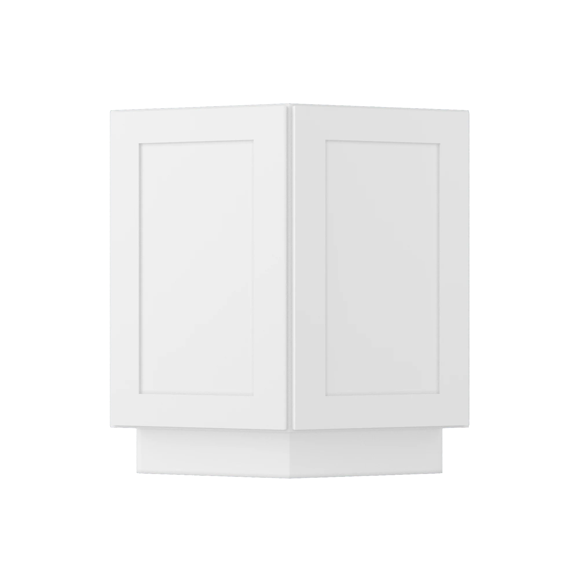 Base End Kitchen Cabinet BECF24 Alpina White LessCare 24 in. width 34.5 in. height 24 in. depth - Image 3