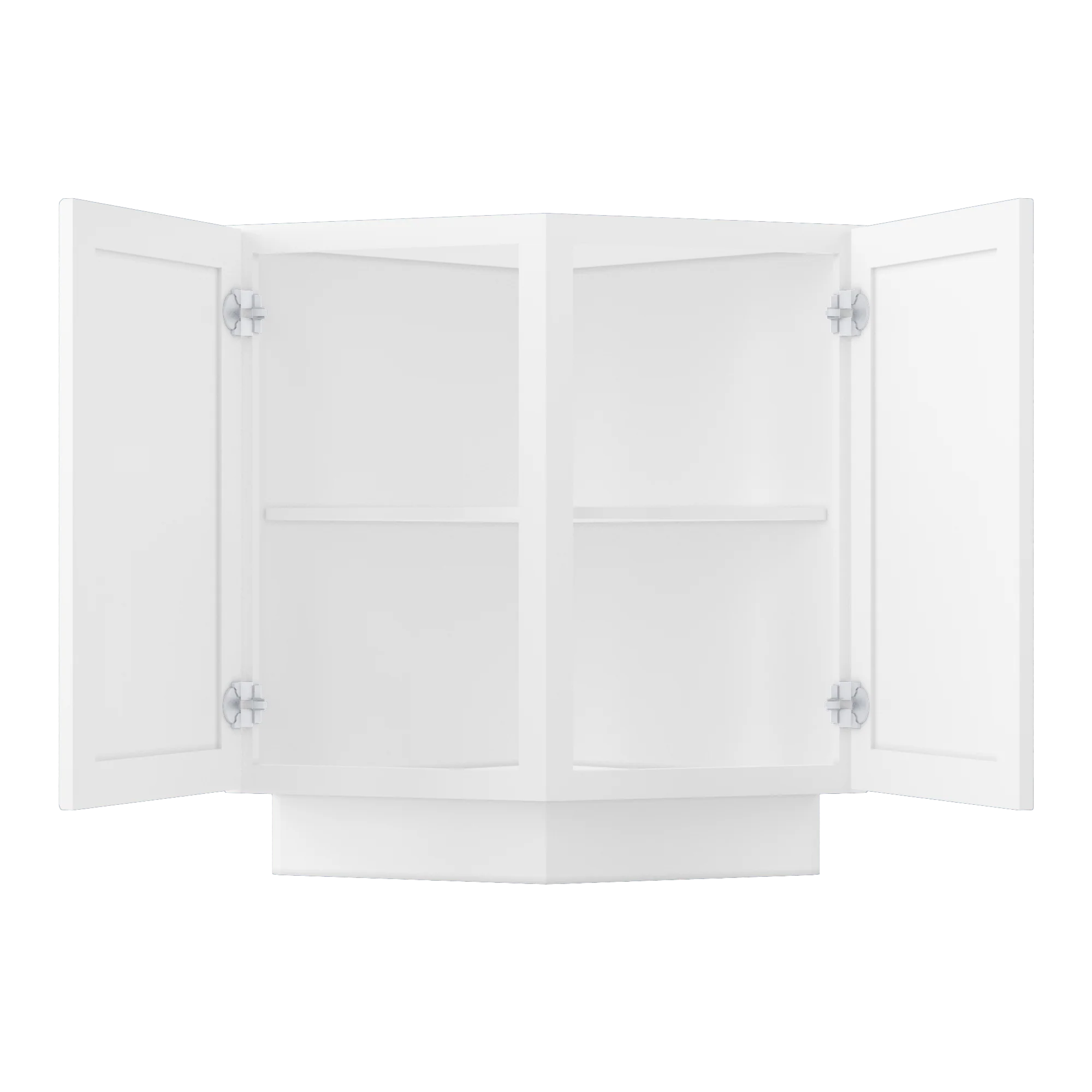 Base End Kitchen Cabinet BECF24 Alpina White LessCare 24 in. width 34.5 in. height 24 in. depth - Image 5