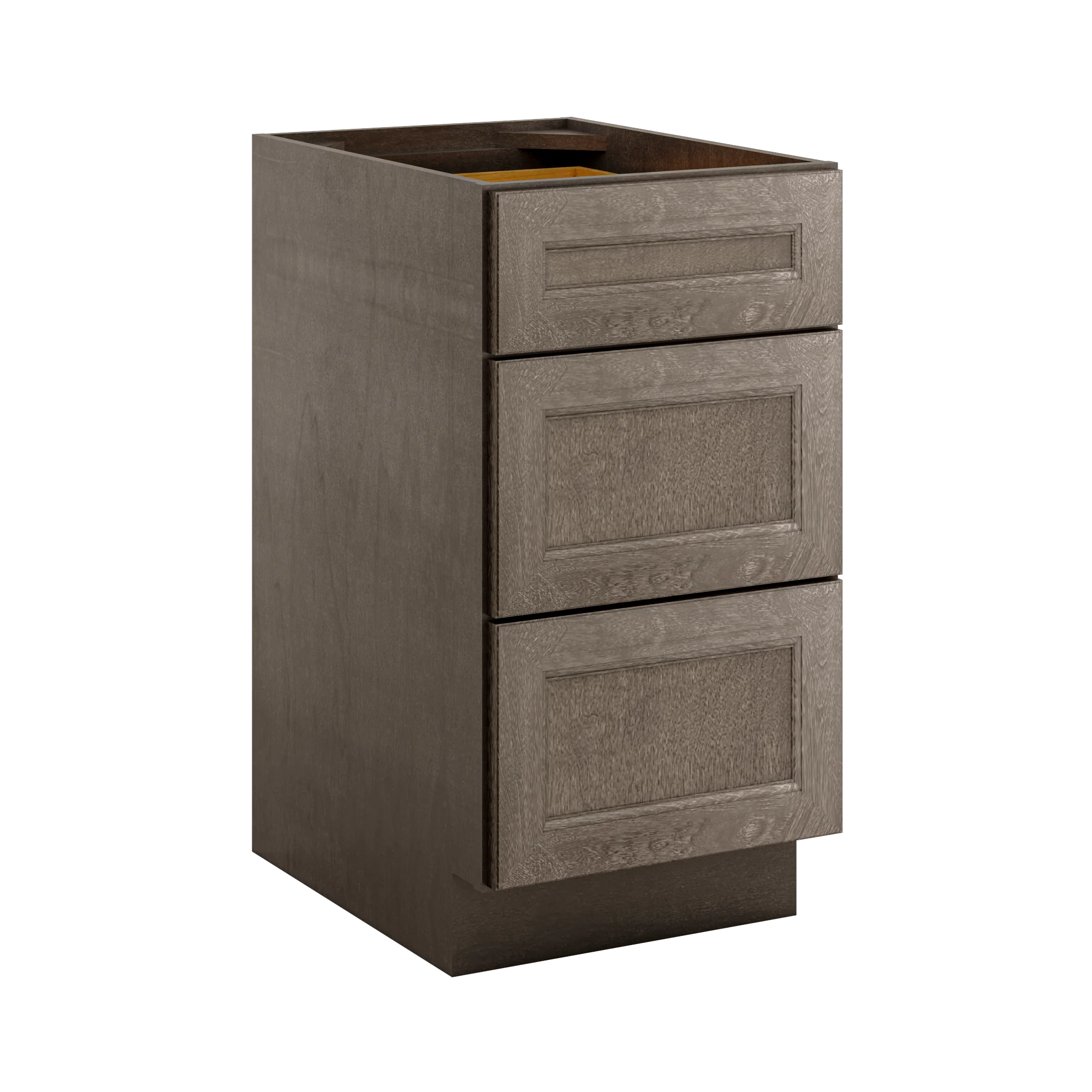 Drawer Base Kitchen Cabinet DB18 Milan Slate 18 in. width 34.5 in. height 24 in. depth - Image 2