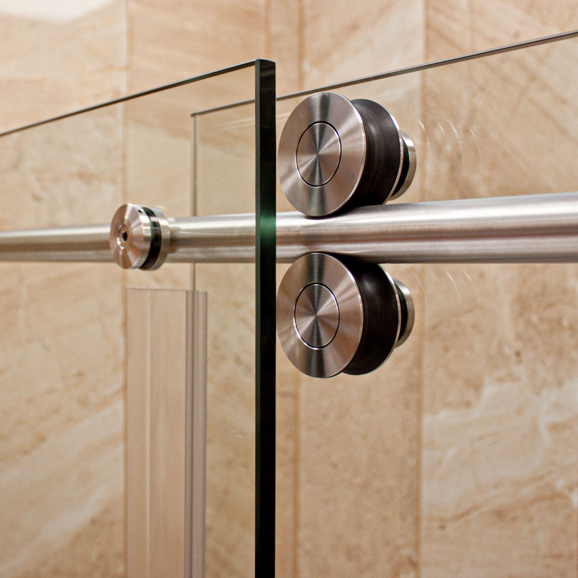 44-48 W x 79 H  x 34 1/2 D Sliding Shower Enclosure ULTRA-D Brushed Nickel - Image 5