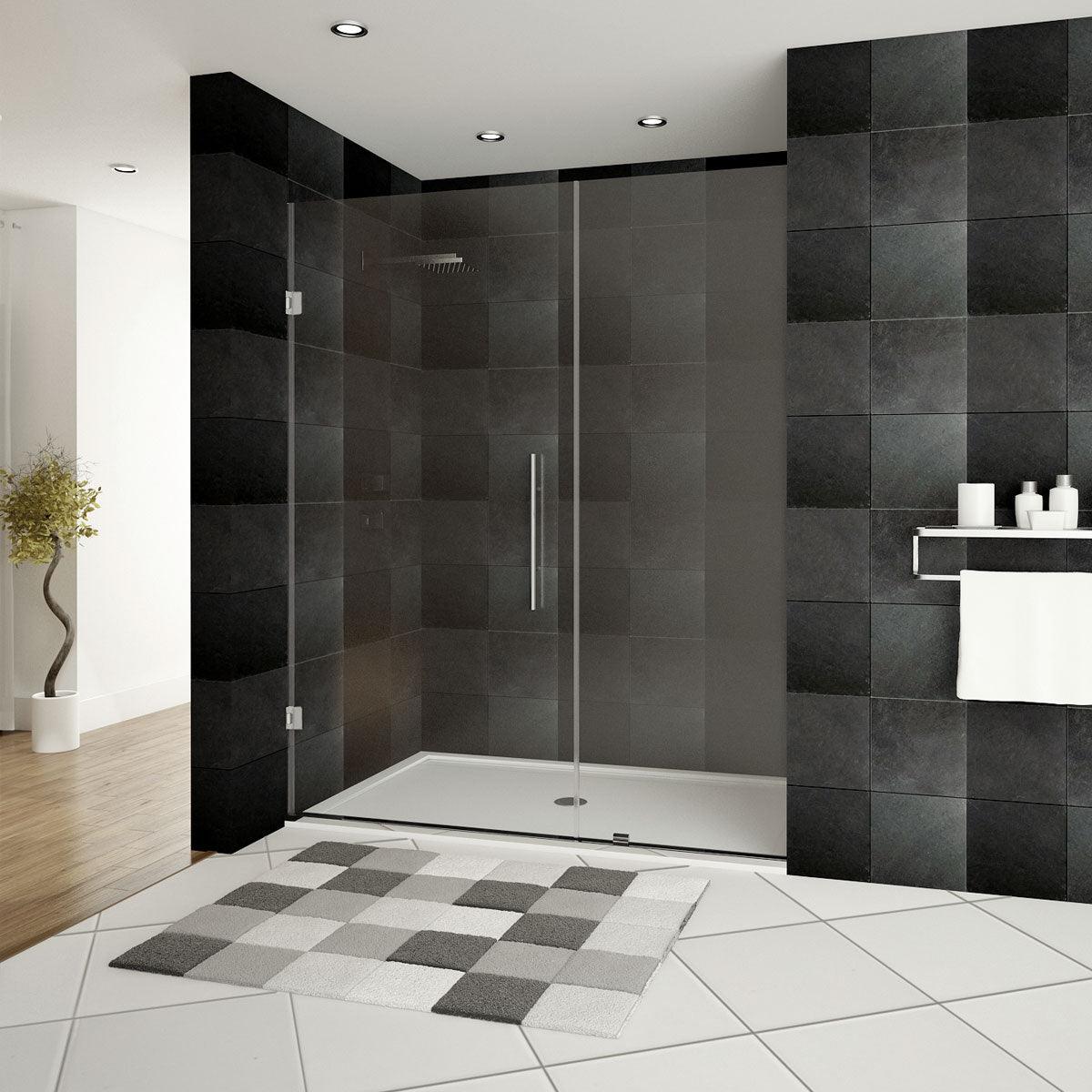 50-51 W x 72 H  Swing-Out Shower Door ULTRA-E Brushed Nickel - Image 3