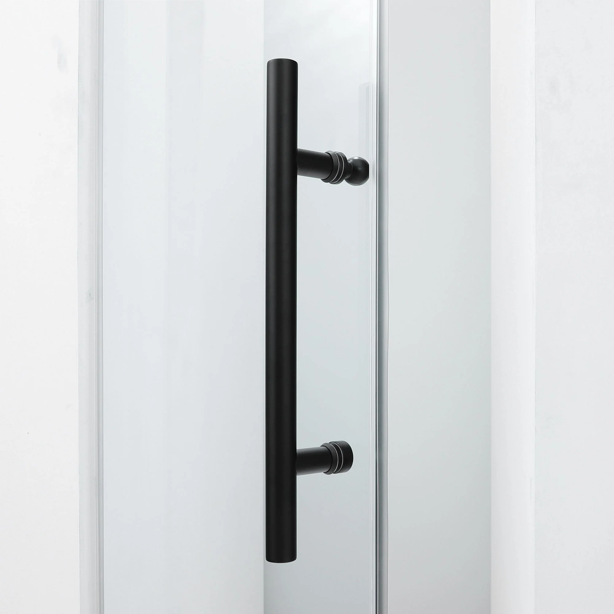 36 W x 72 H Swing-Out Shower Door ULTRA-E Matte Black - Image 8