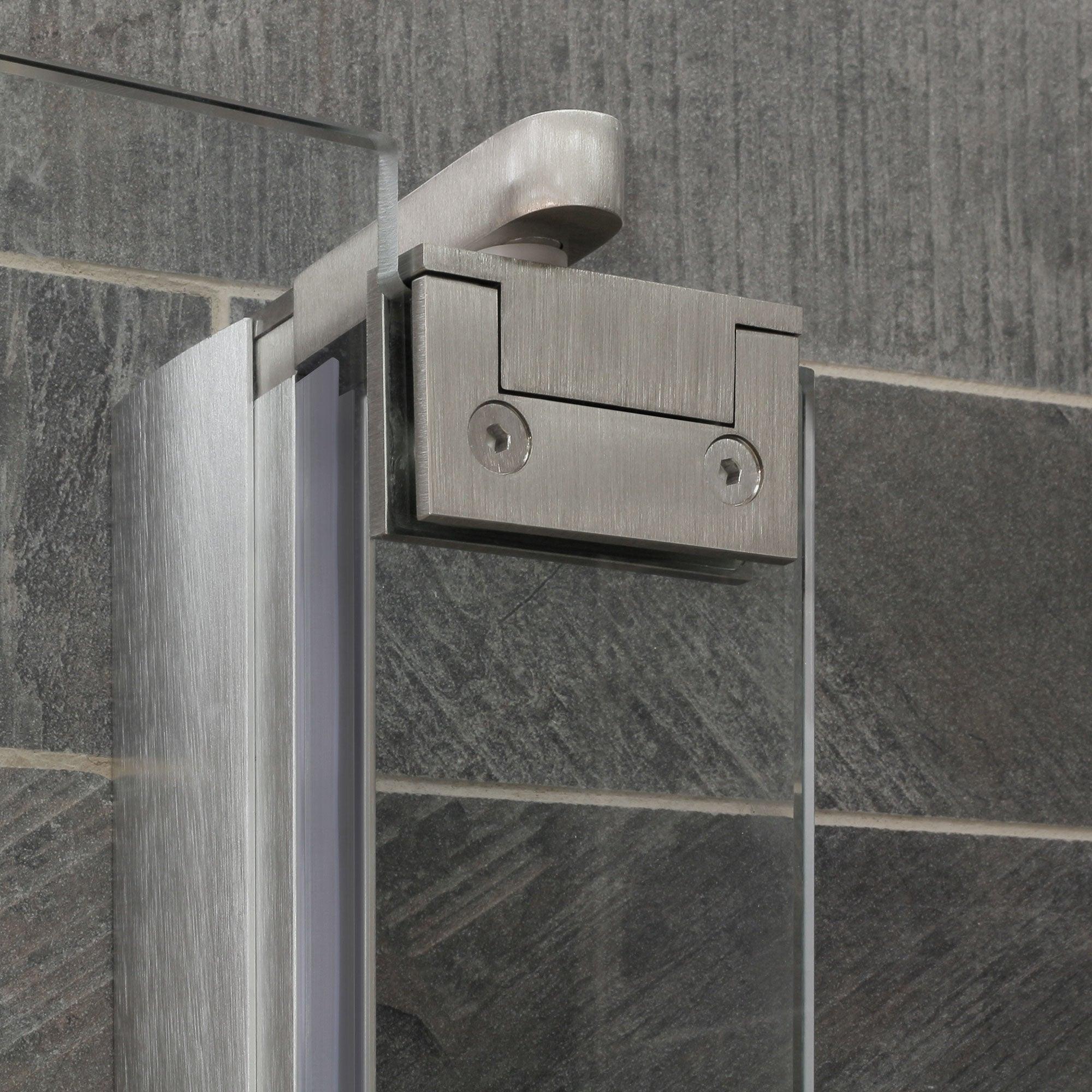 58-60 W x 72 H Swing-Out Shower Door ULTRA-G Brushed Nickel - Image 5