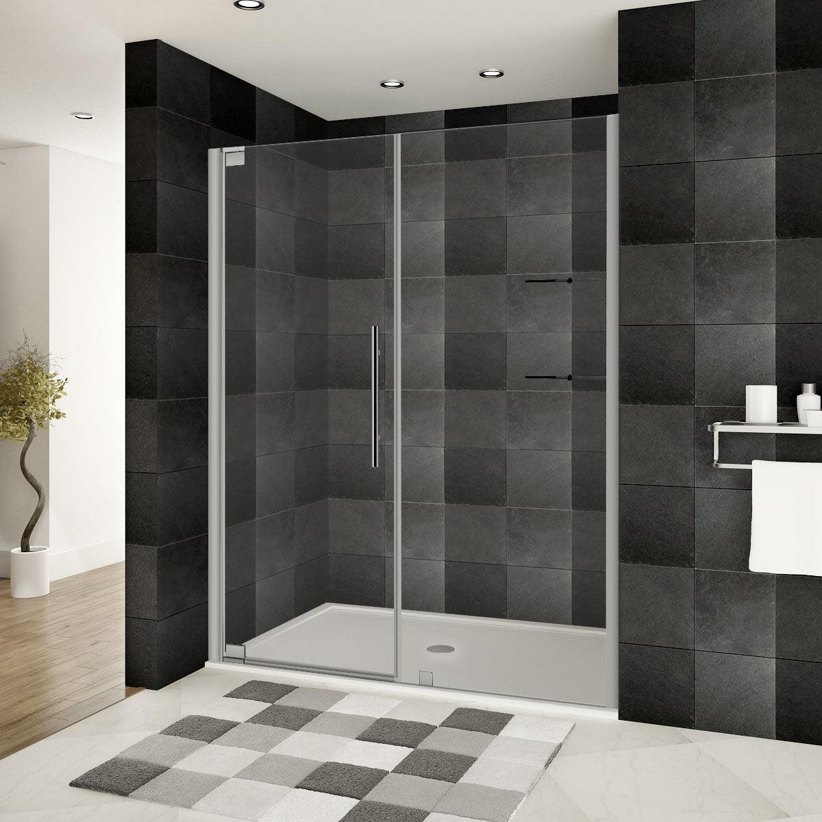 63-65 W x 72 H Swing-Out Shower Door ULTRA-G Brushed Nickel - Image 2