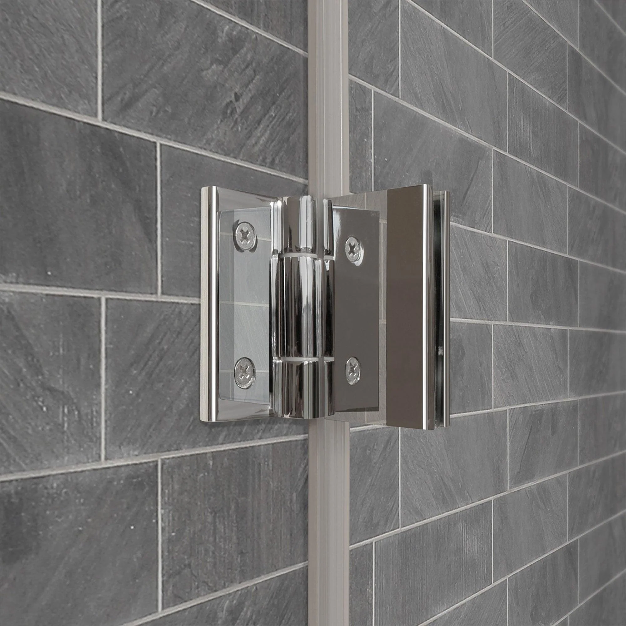 34 W x 58 H Swing-Out Bathtub Door ULTRA-F Chrome - Image 4