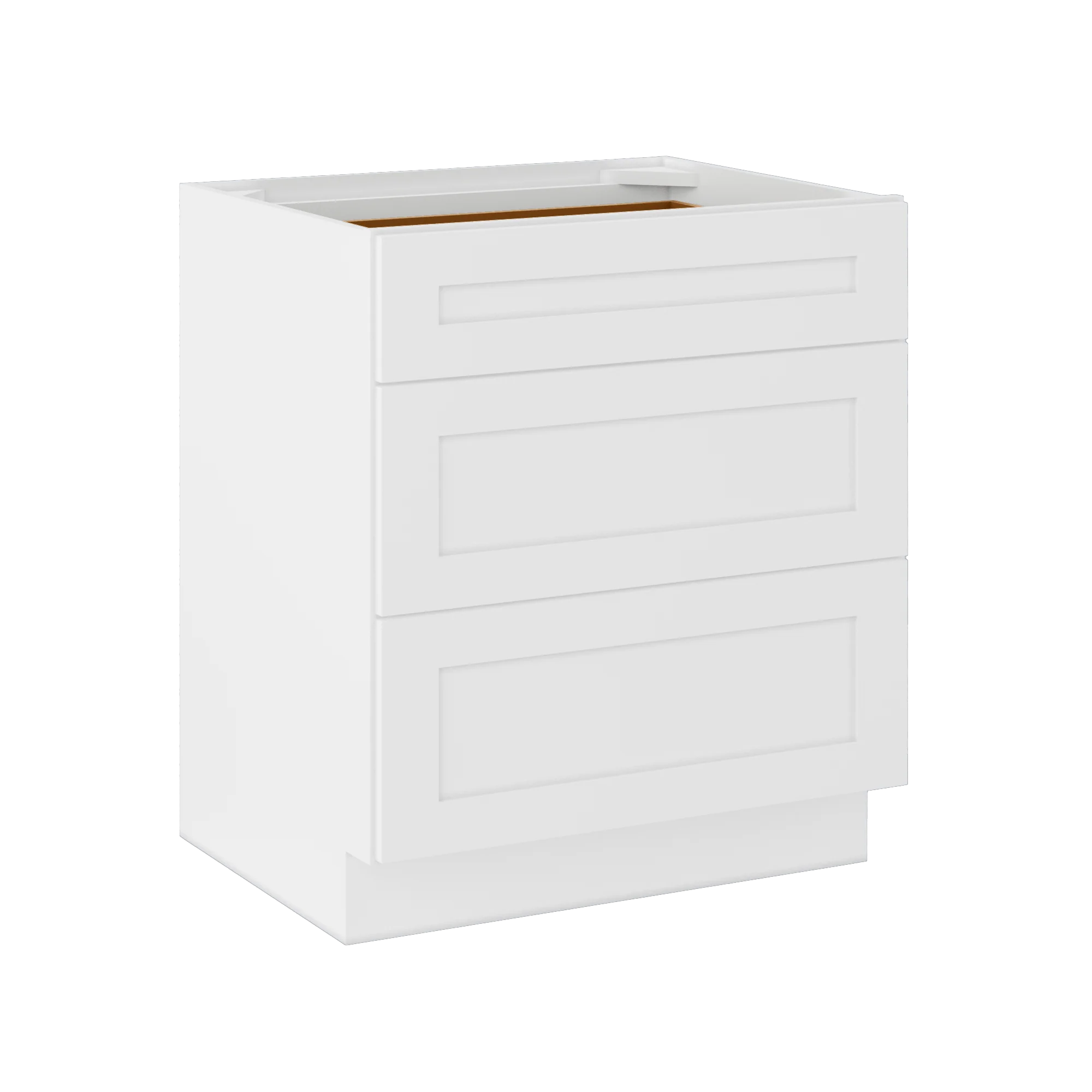 Linen Range Base Kitchen Cabinet LRB30 Alpina White LessCare 30 in. width 34.5 in. height 24 in. depth - Image 2