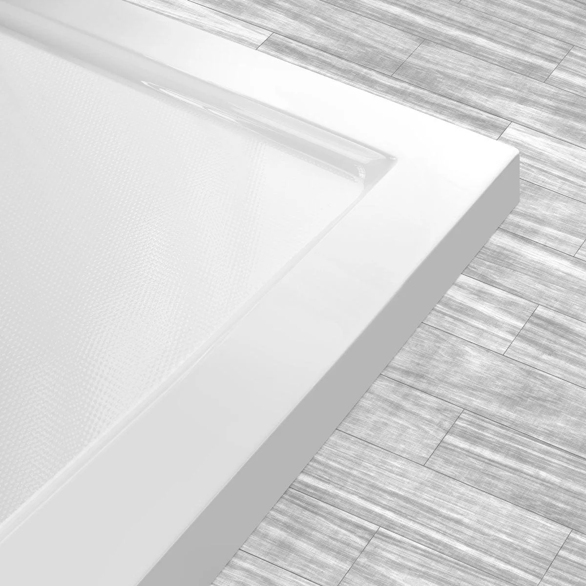 48 in x 36 in Single/Double Threshold Shower Base Pan with Right/Left Drain - Image 3