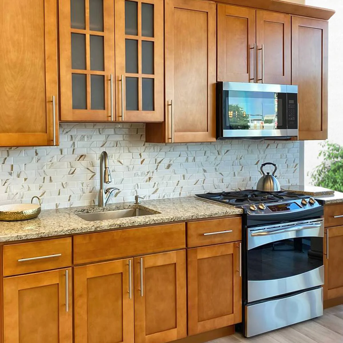 Farmhouse Sink Base Cabinet SBF36 Newport LessCare 36 in. width - Image 3