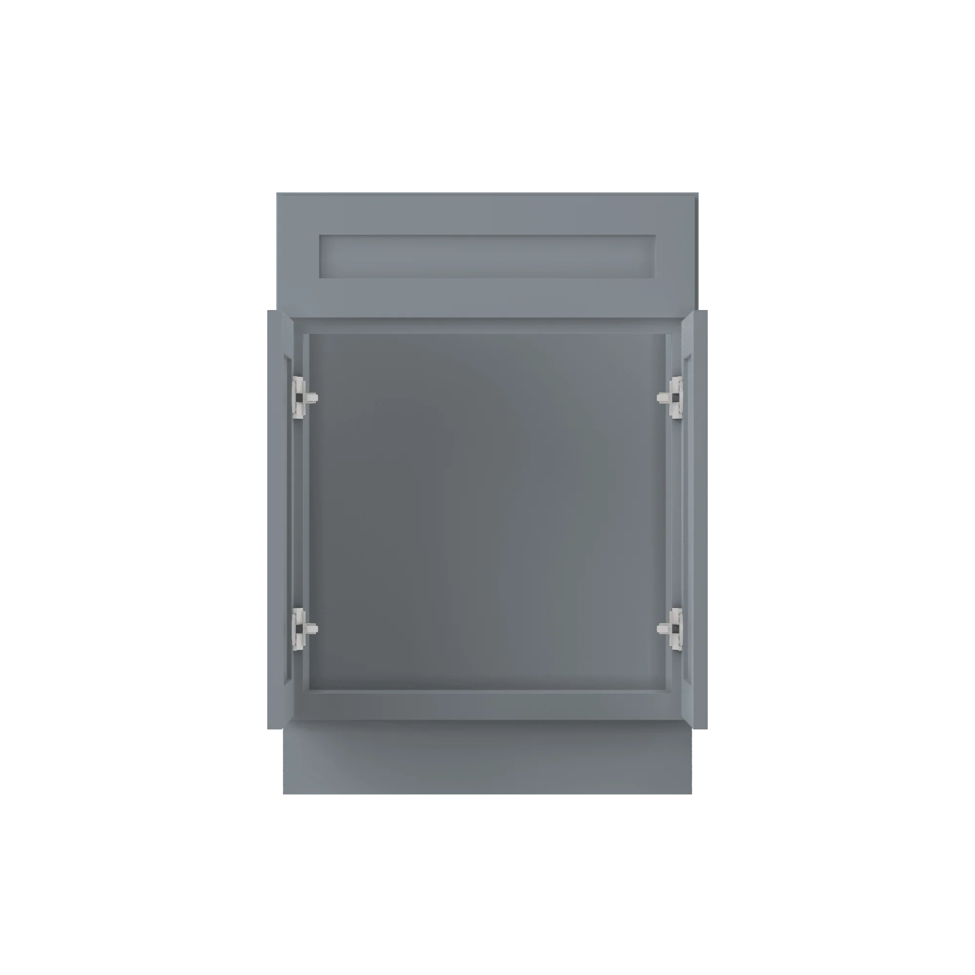 Sink Base Kitchen Cabinet SB36 Colonial Gray LessCare 36 in. width 34.5 in. height 24 in. depth - Image 5