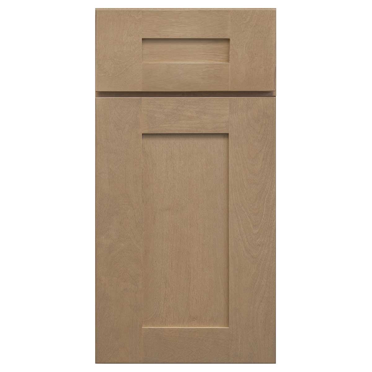Square Corner Wall Blind Reversible Kitchen Cabinet SC2442 Shaker Toffee LessCare 24 in. width 42 in. height 12 in. depth - Image 7