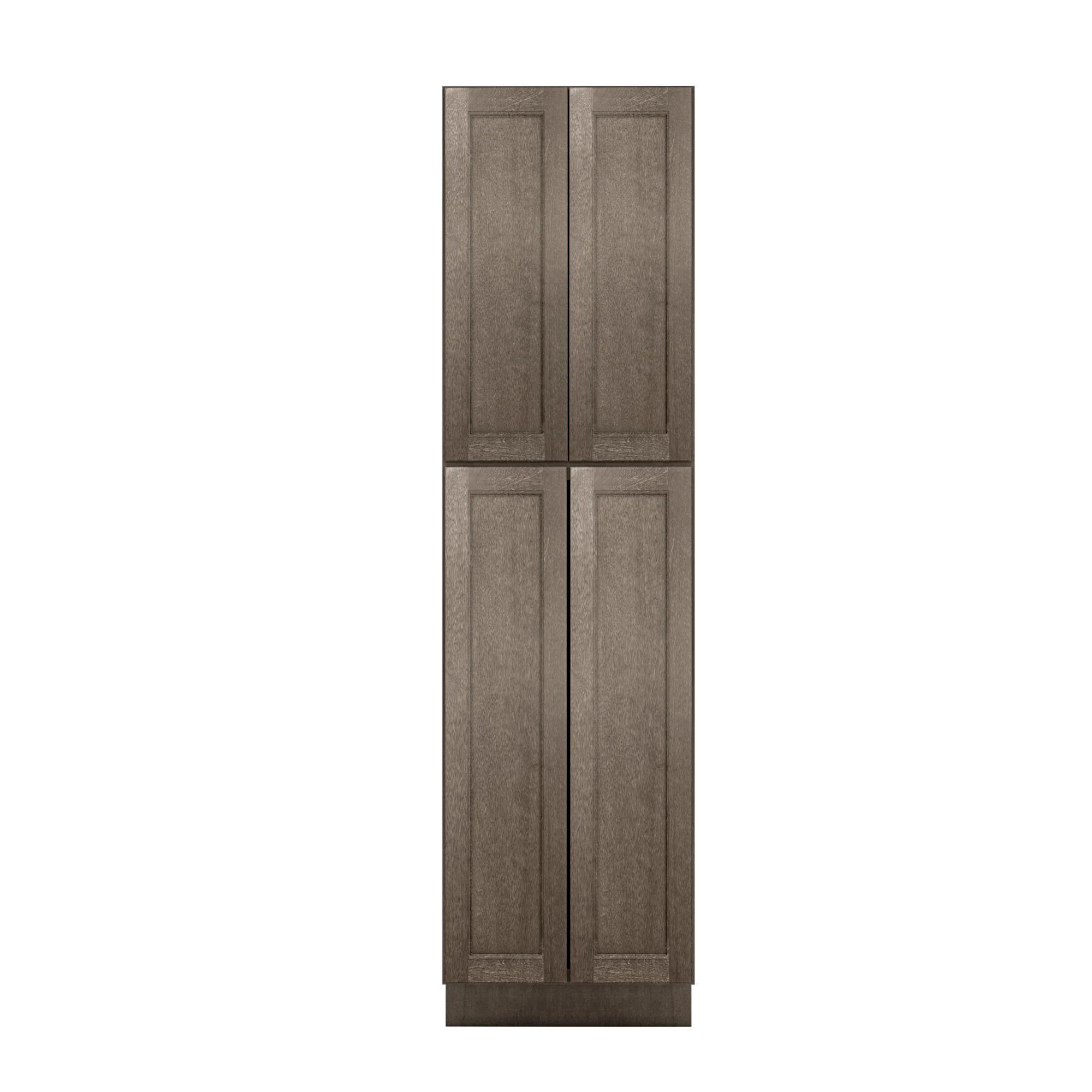 Utility Kitchen Cabinet U2490 Milan Slate 24 in. width 90 in. height 24 in. depth - Image 3