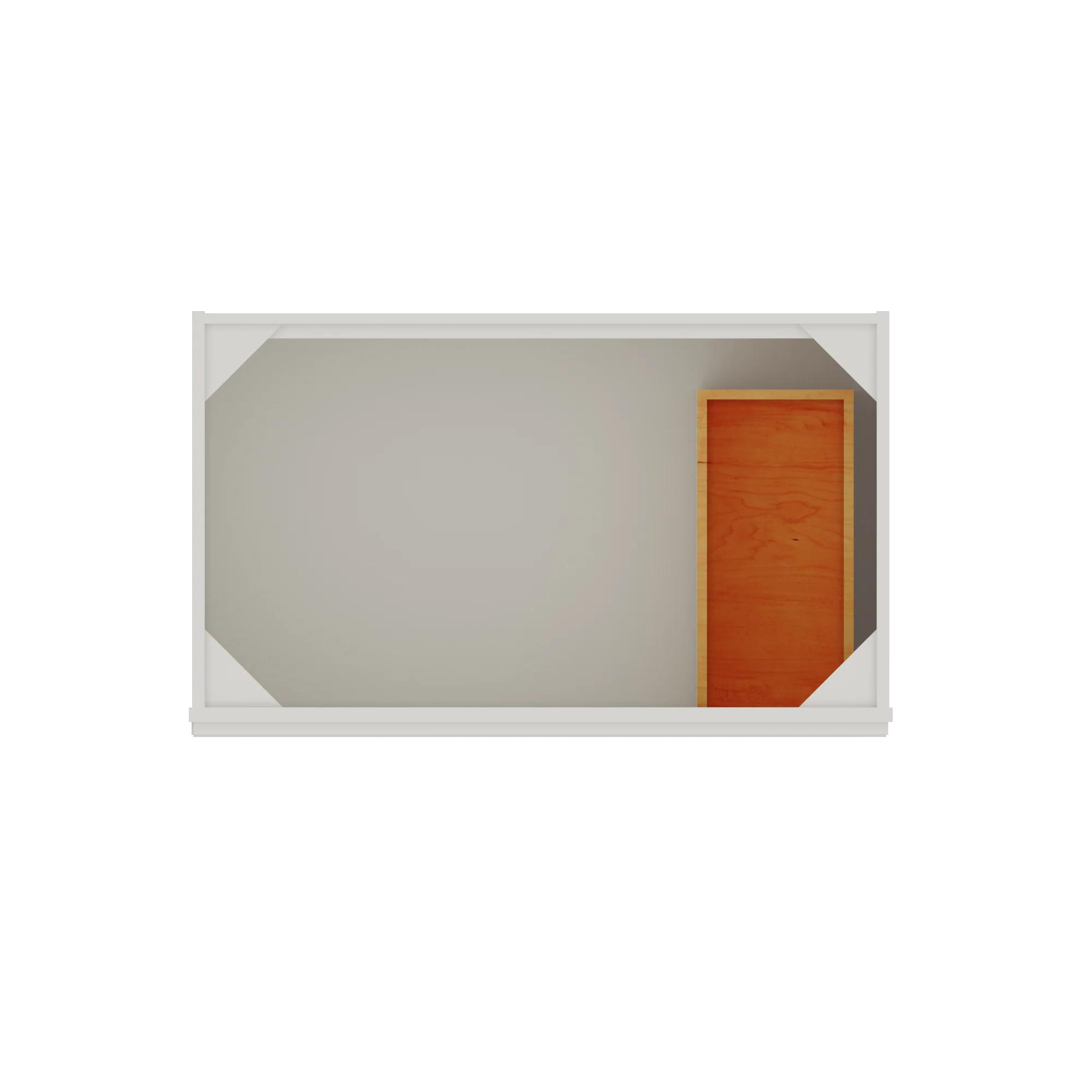 Vanity Sink Base Cabinet with Right Drawers 36 W x 21 D x 34 H - Milan Pearl - Image 7