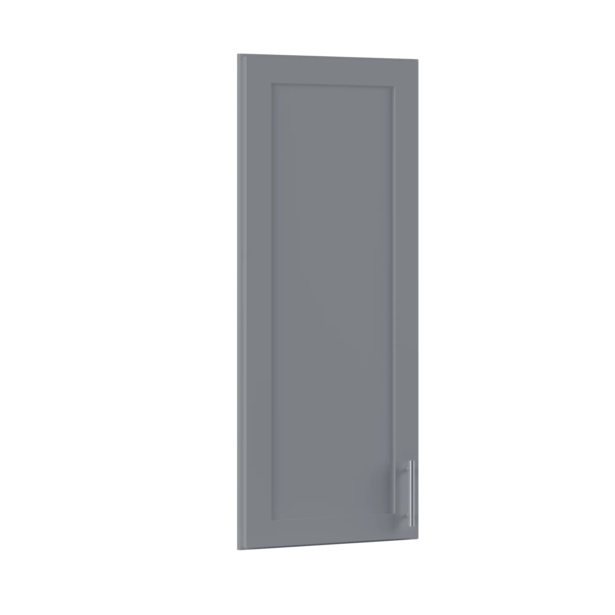 Wall End Kitchen Cabinet WEC1242 Colonial Gray LessCare 12 in. width 42 in. height 12 in. depth - Image 2